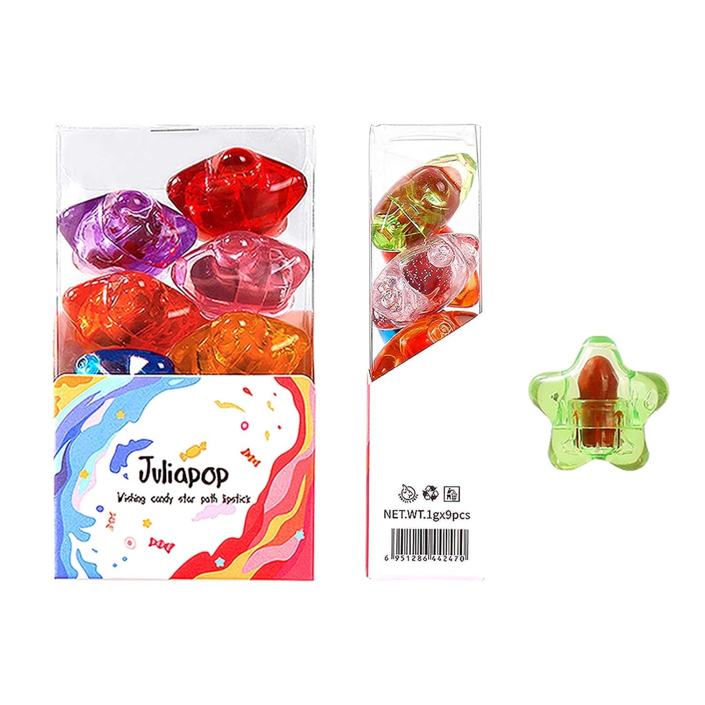 Mini Matte Lipstick Set, 9 Count, Matte Velvet Texture, Waterproof Long Lasting, Non Toxic, Unisex