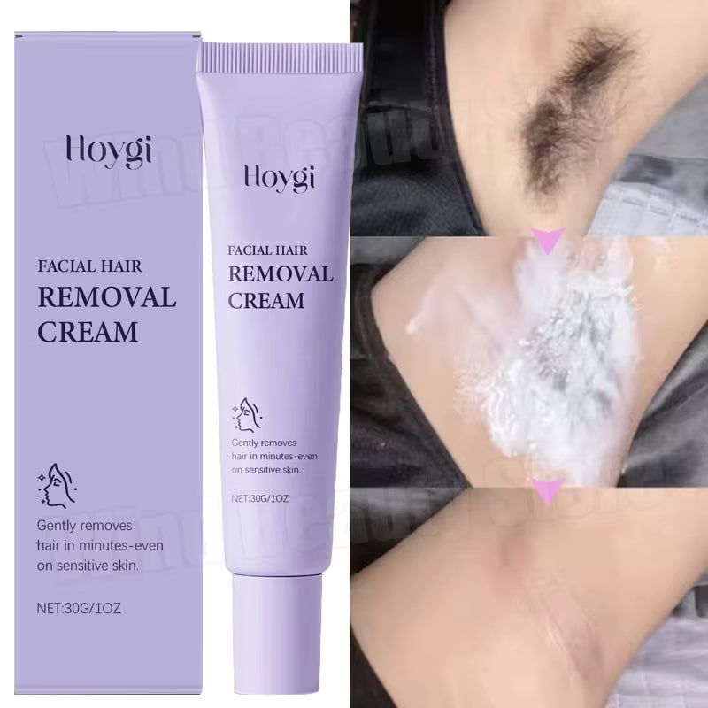 SmoothSilk Painless Hair Removal Cream – Fast, Gentle & Whitening Formula for Lip, Underarm & Sensitive Skin