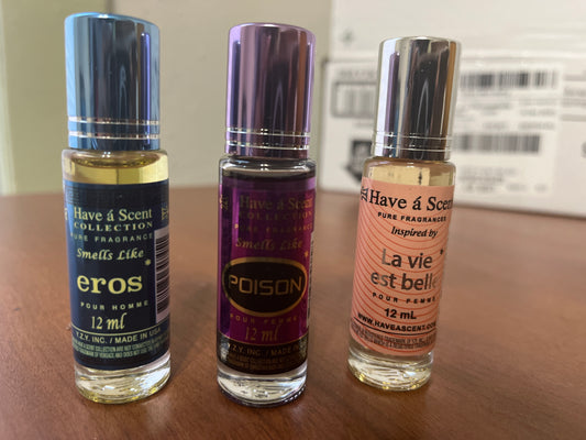 Hands hold, perfume ￼